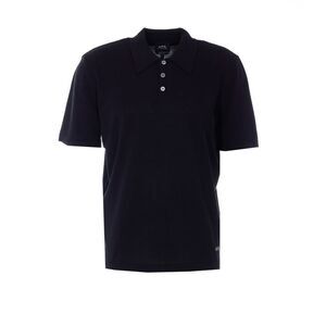 A.P.C. Men Logo Knitted Short Sleeves Polo